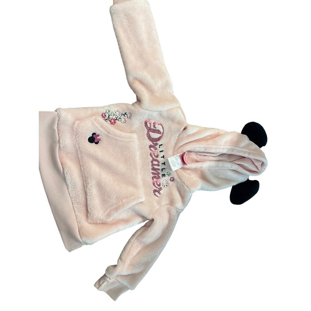 Disney Minnie Mouse “Little Dreamer” Fleece Hoodie – 12 Months - Picture 2 of 2